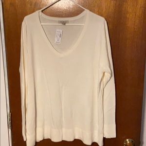 Roz and Ali light sweater